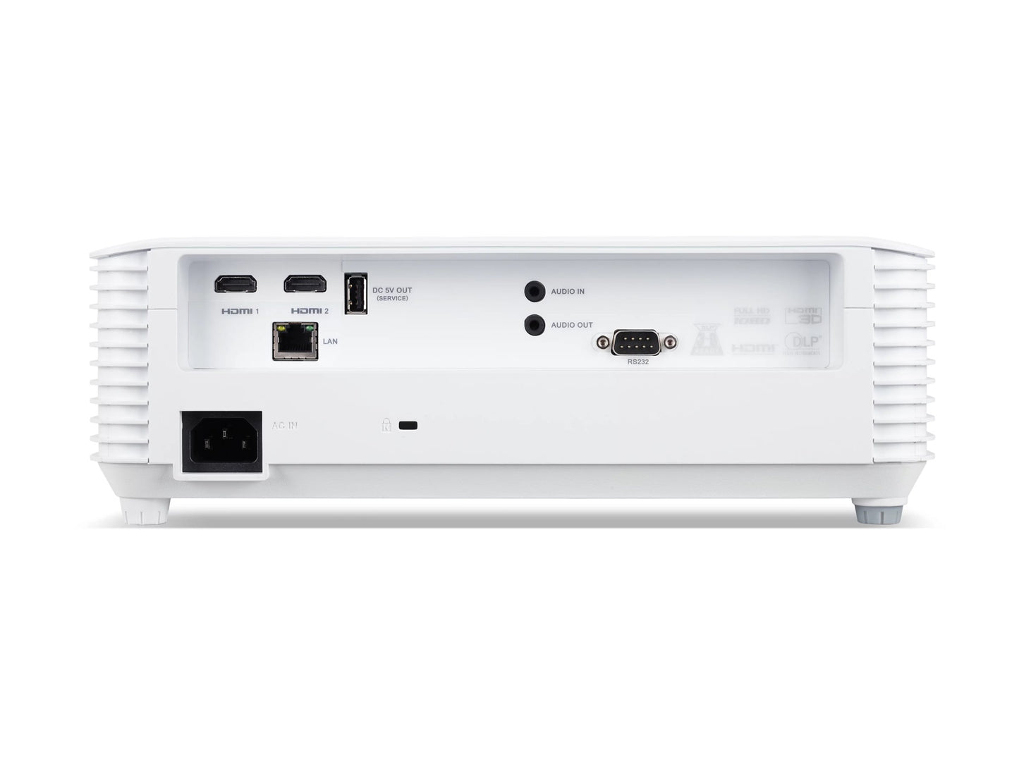 ACER P5550 Projector 1080p 5200lm 18000:1 Zoom 1.3X