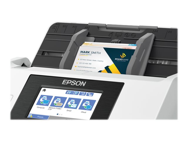 EPSON WorkForce DS-790WN Document scanner Duplex A4 600x600dpi 45ppm mono/45ppm colour ADF 100sheets 7000scans/d USB 3.0 Wi-Fi
