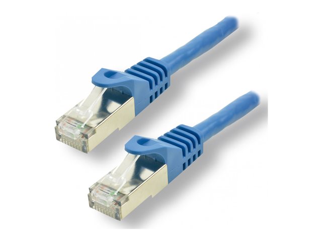 MCL CAT 7 S/FTP LSZH Copper Patch Cable - 0.5m Blue