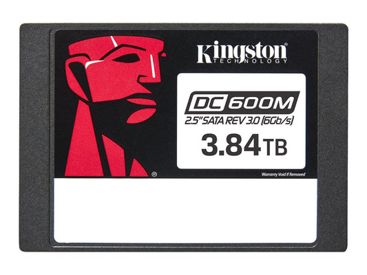 KINGSTON 3.84To DC600M 2.5p SATA3 mixed-use data center SSD for enterprise servers and NAS (VMWare Ready)