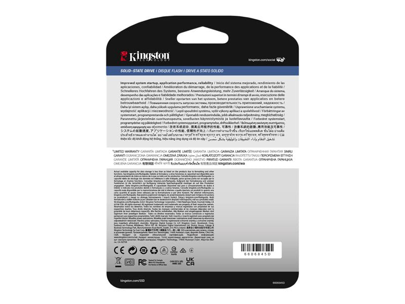 KINGSTON 3.84To DC600M 2.5p SATA3 mixed-use data center SSD for enterprise servers and NAS (VMWare Ready)