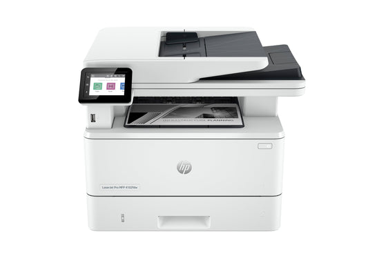HP LaserJet Pro MFP 4102fdw MFP Mono laser A4 38ppm Copy 40ppm Print 350sheets LAN Wi-Fi USB Bluetooth USB