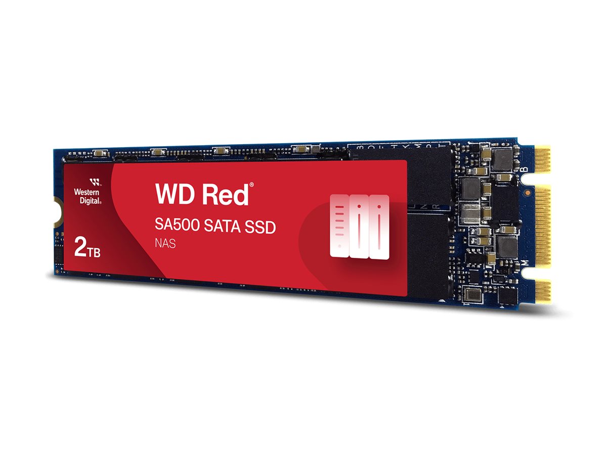 SANDISK WD Red SSD SA500 NAS 2To SATA III 6Go/s M.2 2280 Bulk POWERED BY SANDISK