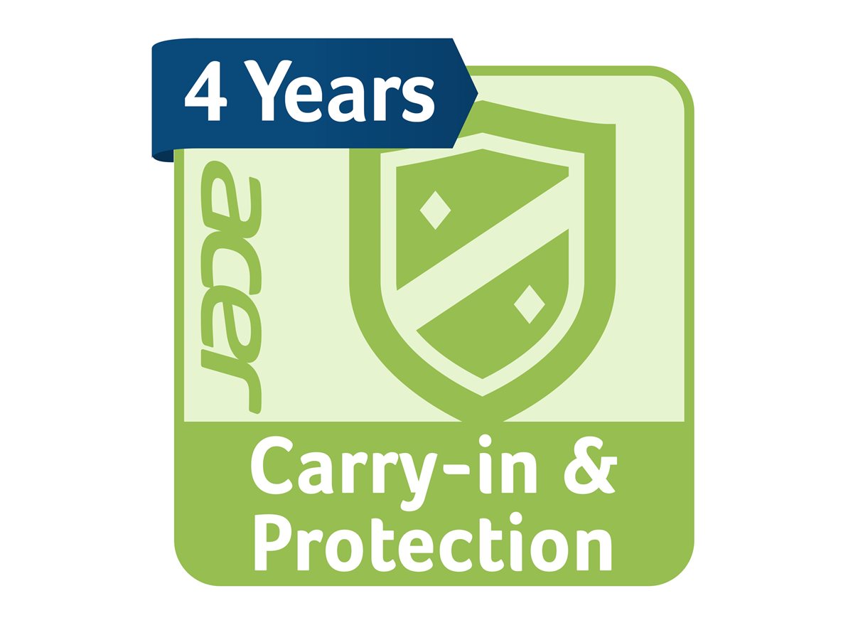 ACER Care Plus Extension de garantie 4 ans retour atelier + Dommage accidentel 50€ TTC pour PC portable Hors Predator / Aspire 7