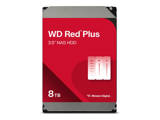 WESTERN DIGITAL WD Red Plus 8To SATA 6Gb/s HDD Desktop