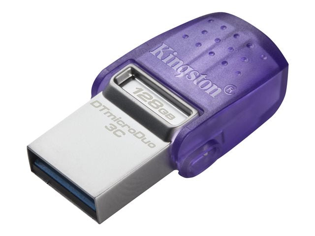 KINGSTON 128Go DataTraveler microDuo 3C 200MB/s dual USB-A + USB-C