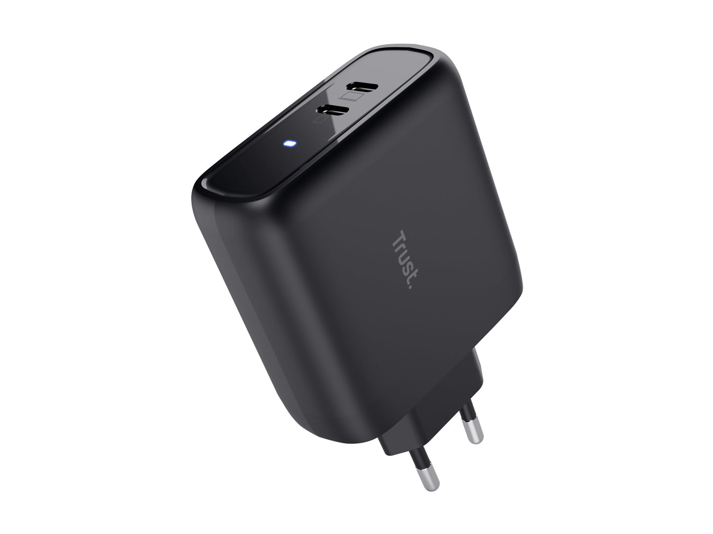 TRUST MAXO 65W 2P USB-C Charger Black