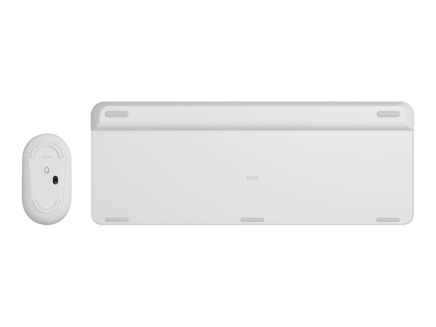 LOGITECH LOGITECH Slim Wireless Keyboard and Mouse Combo MK470 OFFWHITE (FR)