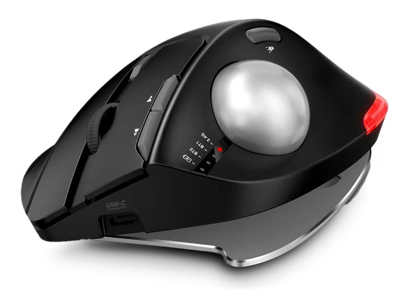 URBAN FACTORY URBAN FACTORY Ergo Bluetooth And 2.4Ghz Ergonomic Mouse With Trackball And Adjustable Tilt