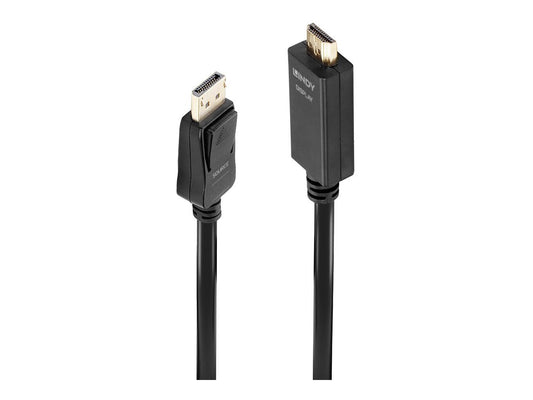 LINDY Câble DisplayPort vers HDMI 4K30 DP:passif 5m