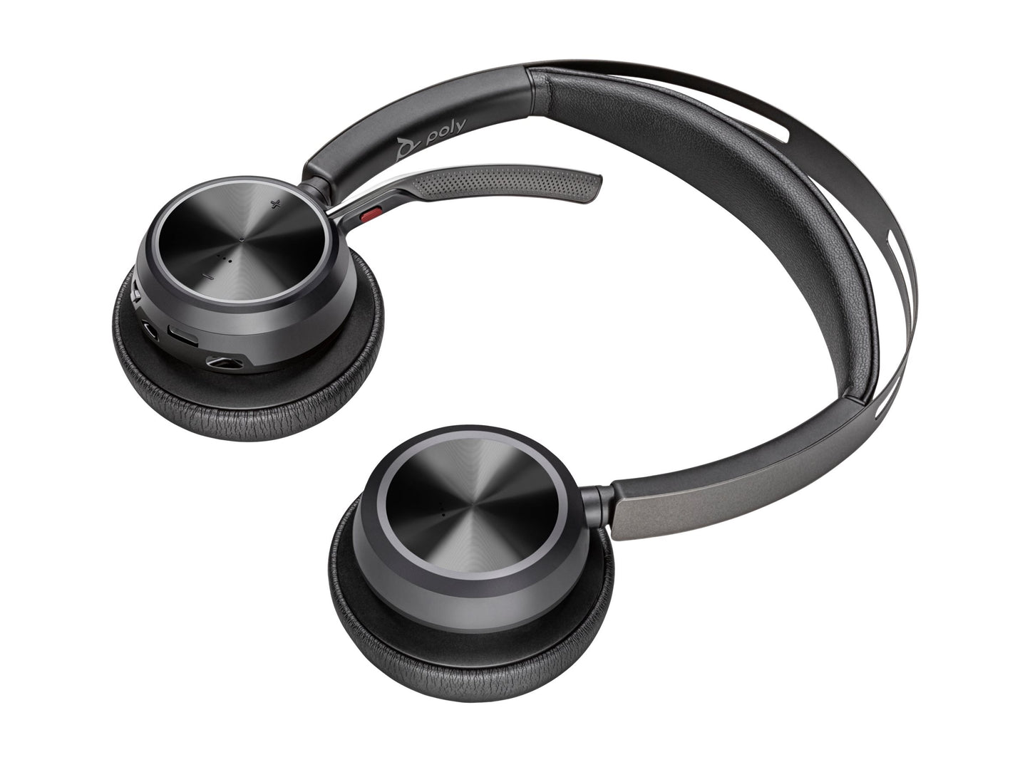 HP Poly Voyager Focus 2 USB-C-C Headset +USB-C/A Adapter +Charging Stand