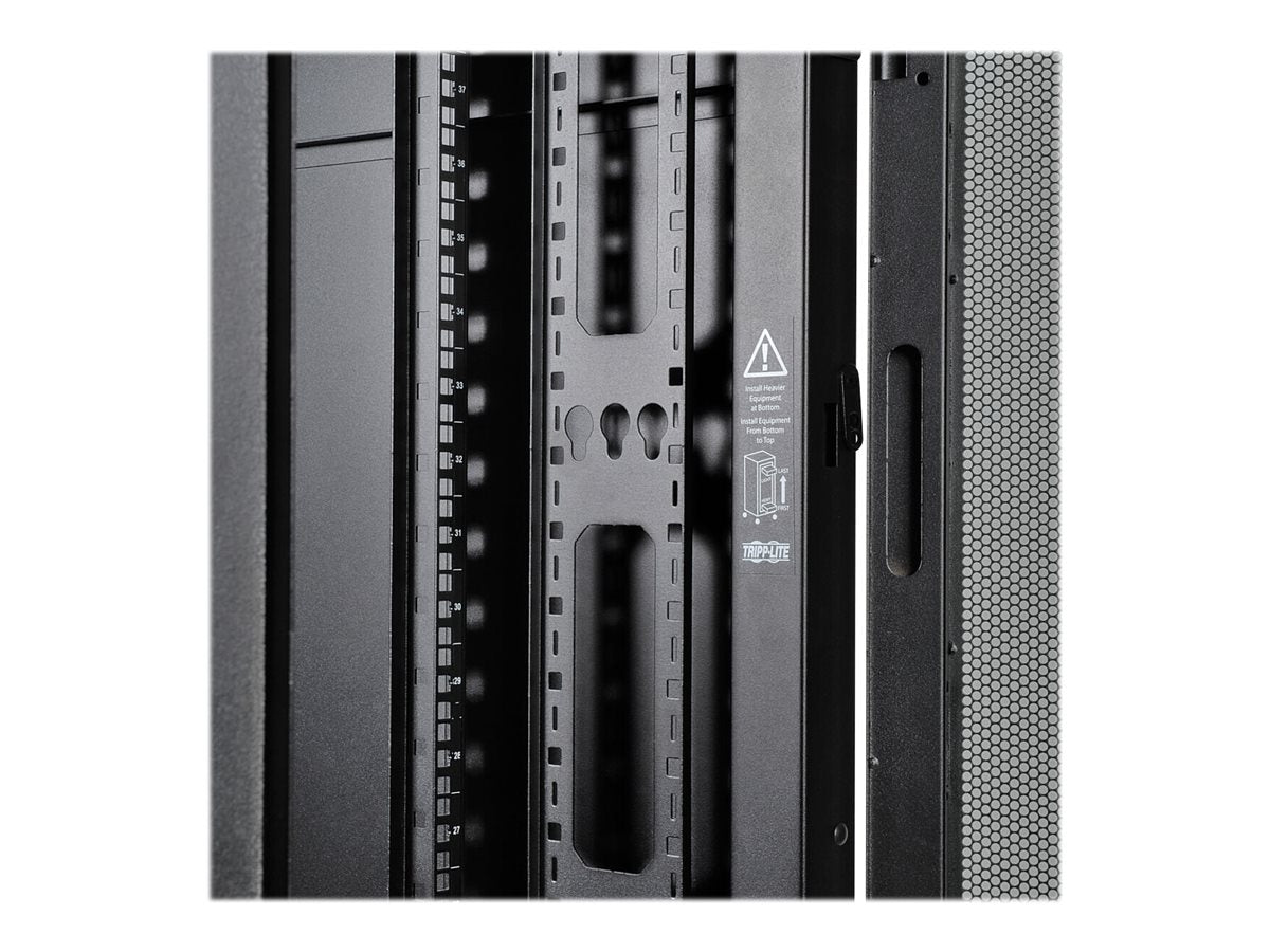 EATON EATON TRIPPLITE 42U Rack Enclosure Server Cabinet w/ Doors & Sides Rack cabinet Black 42U 19