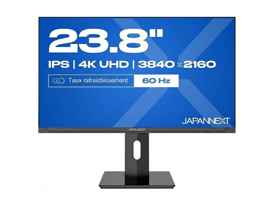 JAPANNEXT JAPANNEXT JN-IPS238U60 - Ecran 23.8p 3840x2160 4K UHD 60Hz - IPS - 300 cd/m2 - 1300:1 - HDMI x2 - DP x2