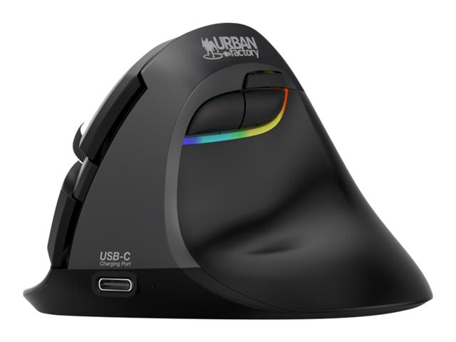 URBAN FACTORY URBAN FACTORY ERGO PRO SOURIS SANS FIL 2.4GHZ ERGONOMIQUE VERTICALE POUR DROITIER
