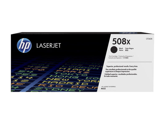 HP 508X original Toner cartridge CF360X black 12.500 pages high capacity
