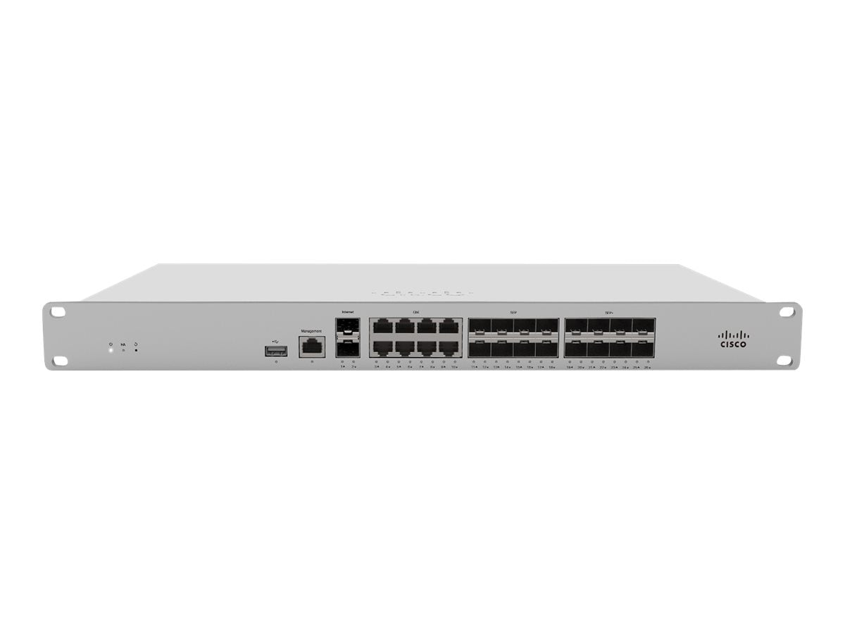 CISCO Meraki MX250 Security Appliance Cloud Managed configurable