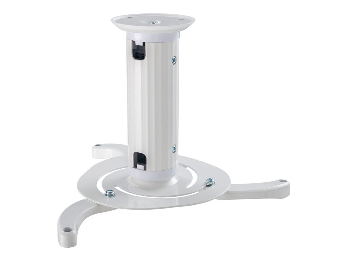 NEOMOUNTS BEAMER-C80WHITE Support de plafond pour vidéoprojecteur - h 13-20 cm - orientable