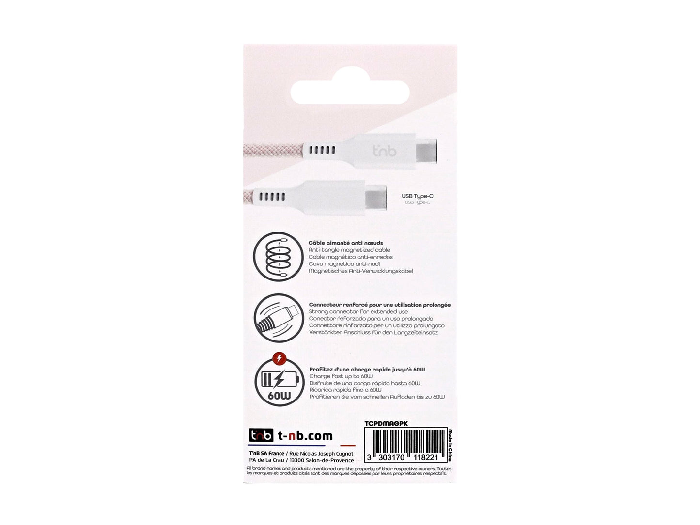TNB USB-C/USB-C cable 1.5m