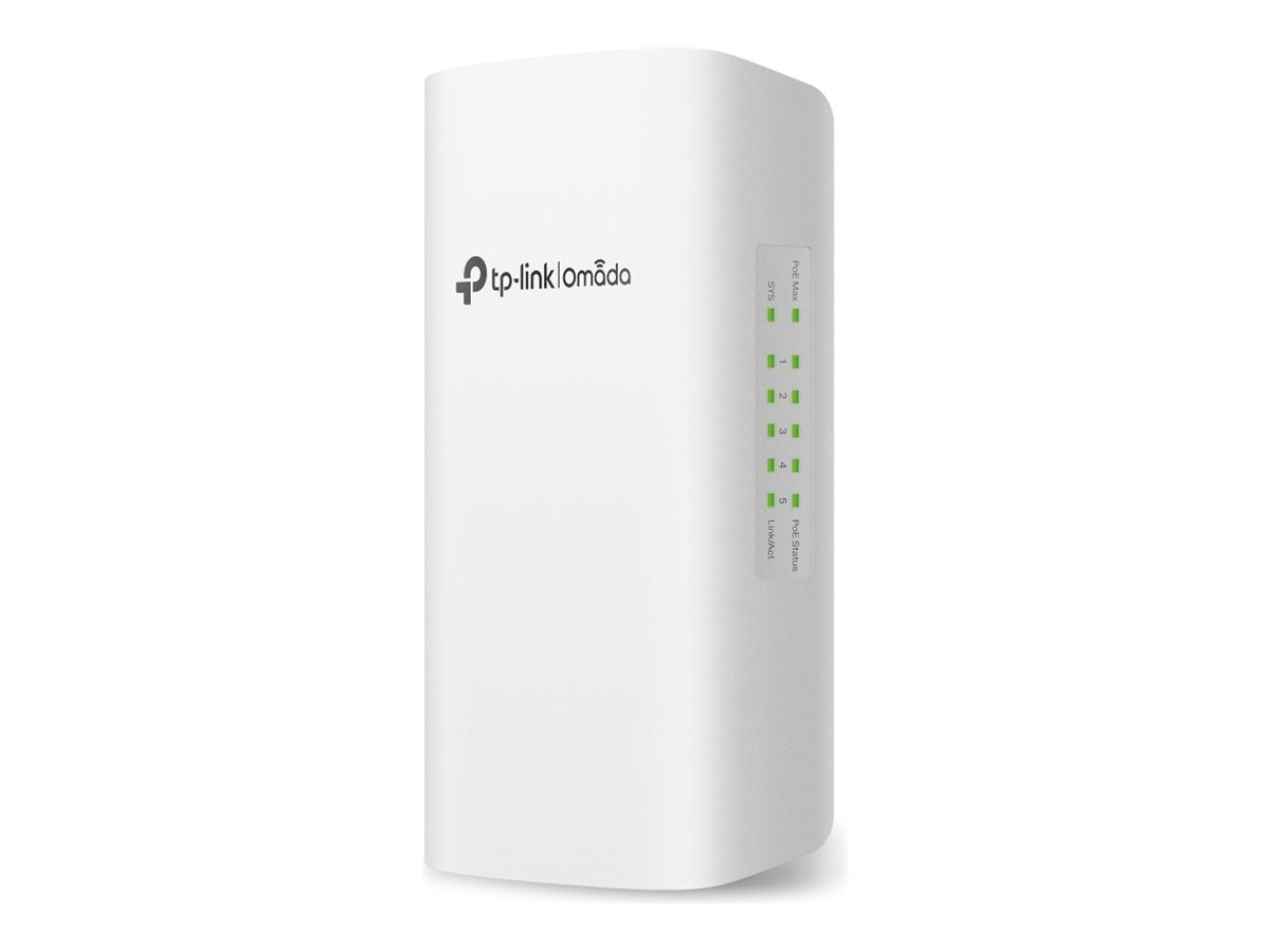 TP-LINK SG2005P-PD Omada 5-Port Gigabit Smart Switch 1x Gigabit PoE++ input Ports 4x Gigabit PoE+ output Ports