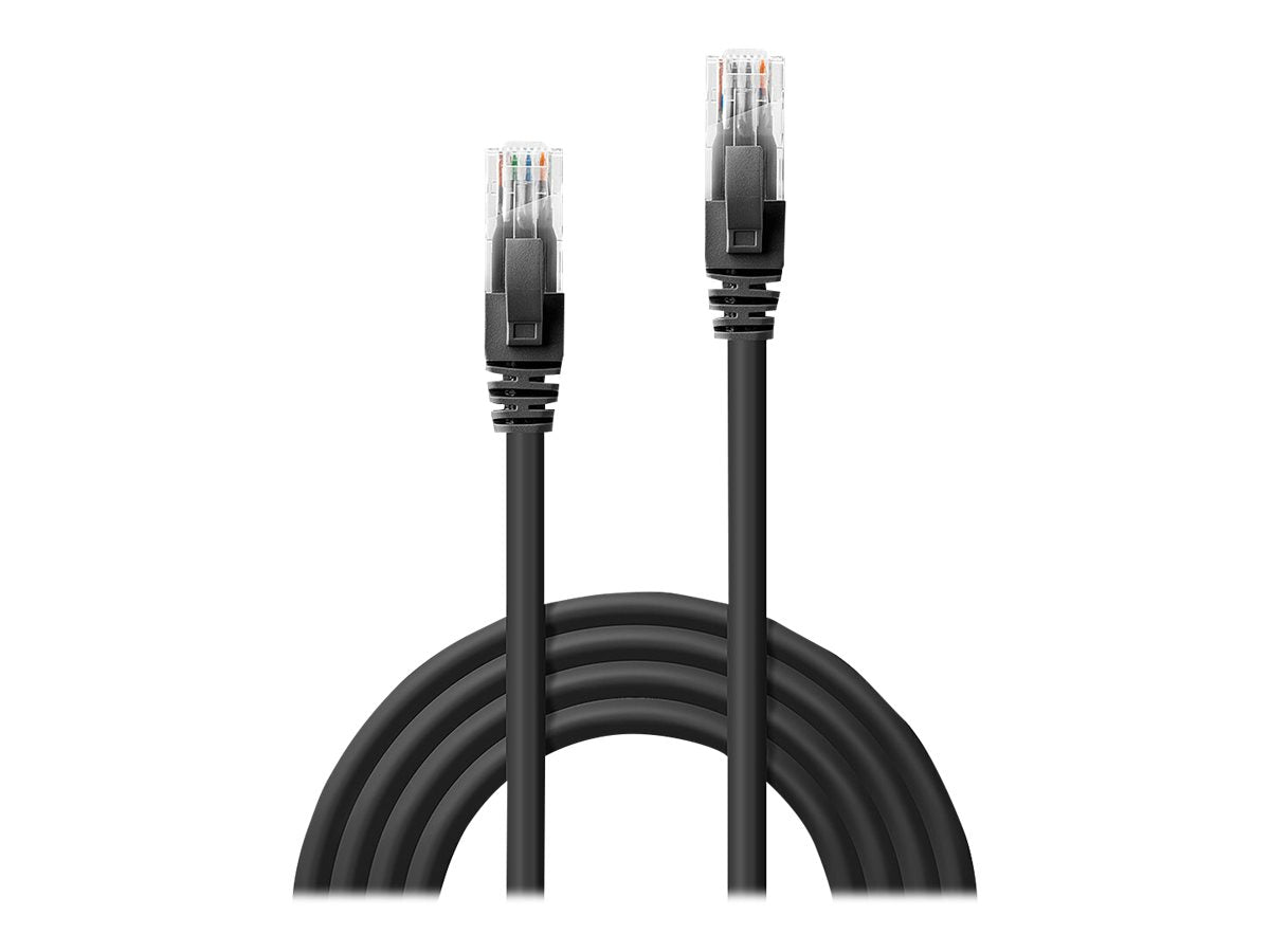 LINDY Cat.6 UTP Cable Black 2m