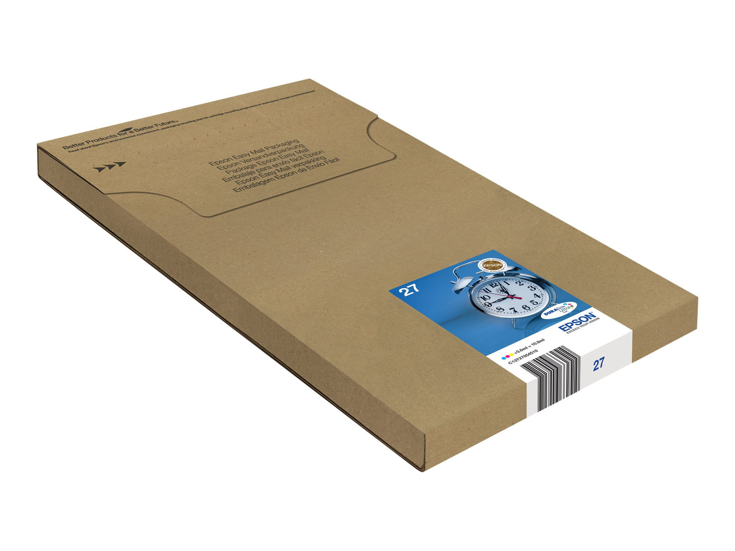 EPSON 1LB Multipack 3-clr 27 DURABrite Ultra Ink EasyMail