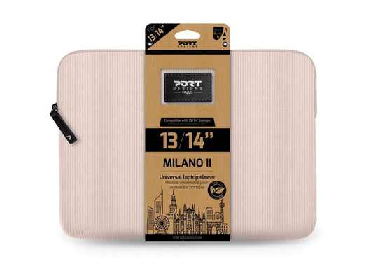 PORT DESIGNS MILANO II ECO SLEEVE 13/14 BLUSH PINK
