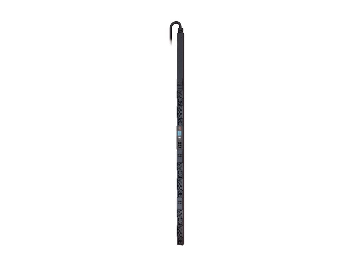 APC Metered Rack PDU Rack AC 400V 3-phase Ethernet RS-232 USB input IEC 60309 32A output connectors 42 0U Black