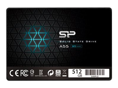 SILICON POWER COMPUTER & COMMUNICAT SILICON POWER SSD Ace A55 512Go 2.5p SATA III 6Go/s 560/530 Mo/s