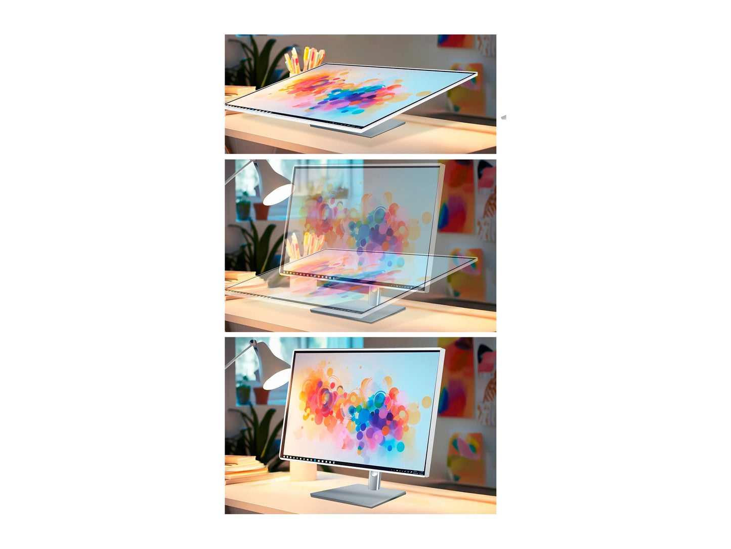 JAPANNEXT JAPANNEXT JN-IPS27WQHDR-C65W-FLD-T - Ecran tactile 27p 2560x1440 WQHD 75Hz - 400 cd/m2 - HDMI - DP - USB-C charge 65W - Blanc