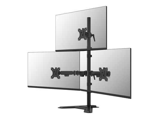 NEOMOUNTS NERO Triple monitor stand 10-32p