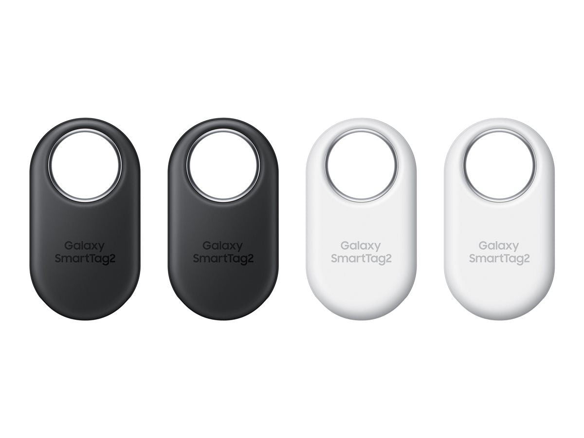 SAMSUNG SAMSUNG Galaxy SmartTag2 - Balise Bluetooth anti-perte - noir, blanc (pack de 4)