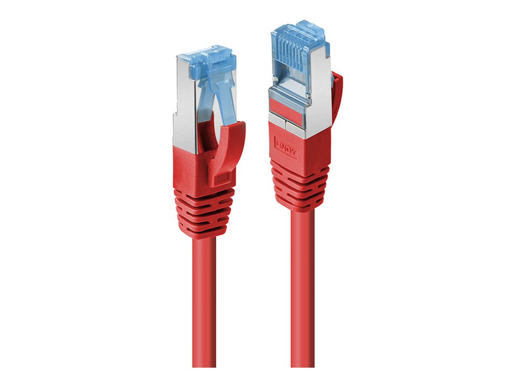 LINDY LINDY Cat.6A S/FTP LSOH Red 0.3m Patch Cable
