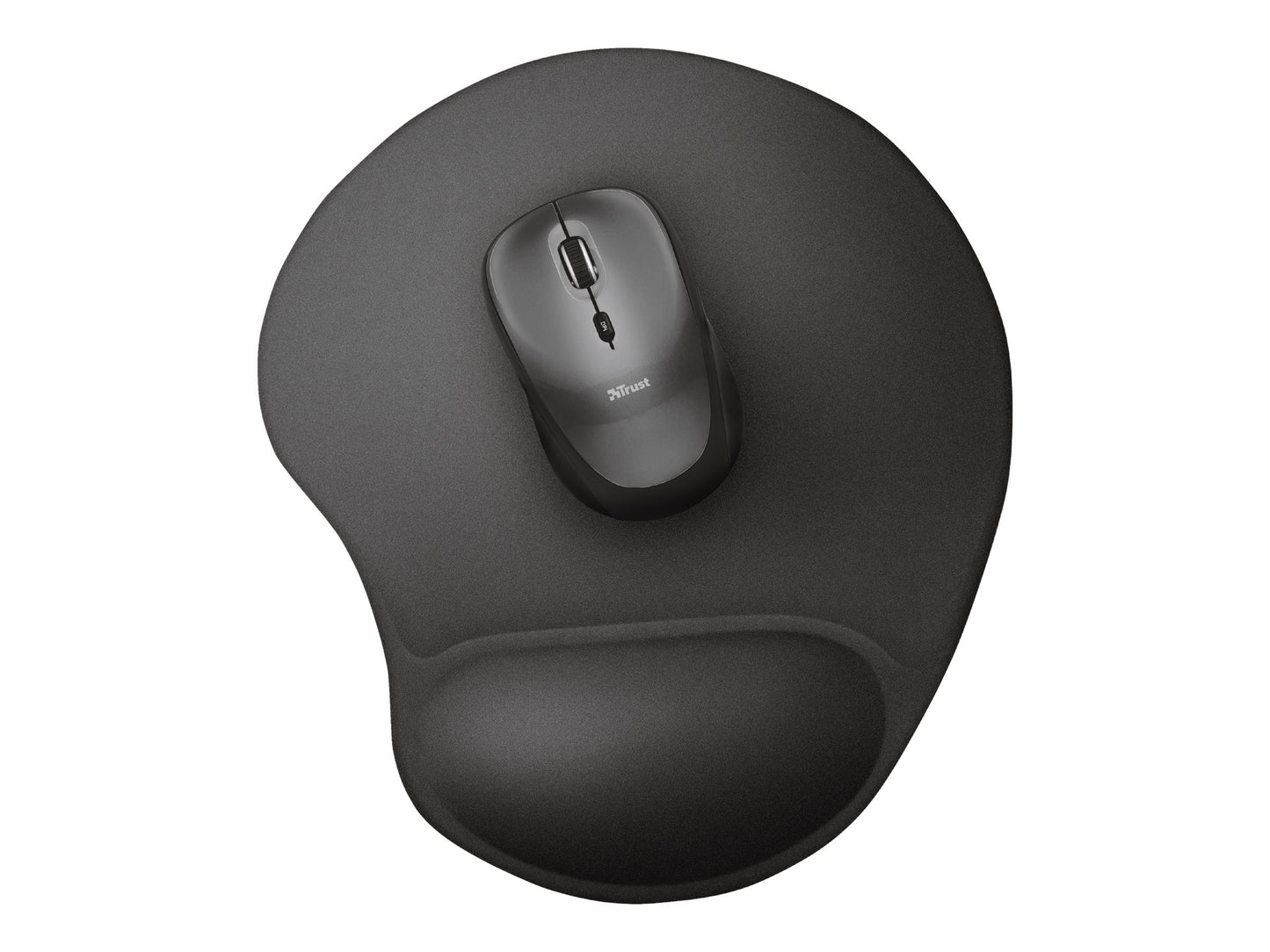 TRUST Tapis de souris ergonomique BIGFOOT - noir