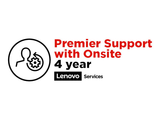 LENOVO 4Y Premier Support with Onsite NBD Upgrade from 1Y Onsite