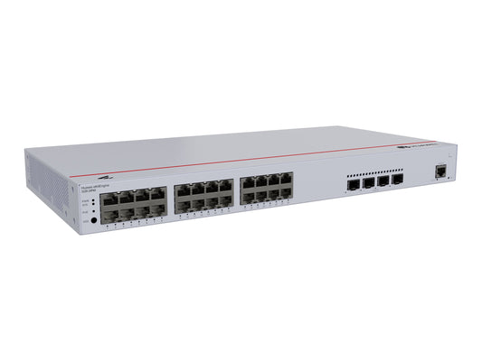 HUAWEI TECHNOLOGIES HUAWEI S220-24P4X 24x10/100/1000BASE-T ports 400W PoE+ 4x10GE SFP+ ports built-in AC power eKit
