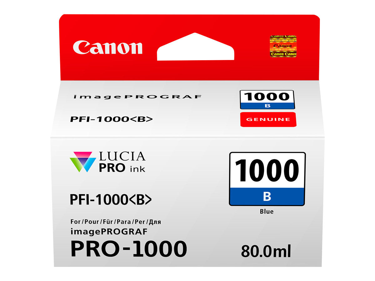 CANON 2LB PFI-1000b Ink blue standard capacity 80ml 1-pack iPF1000