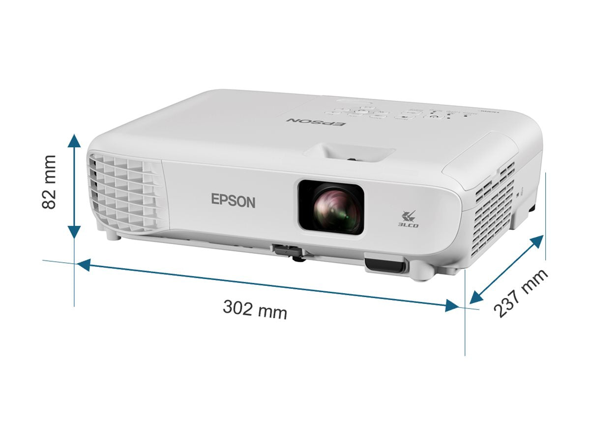 EPSON EB-W53 3LCD Pojector 4000lm