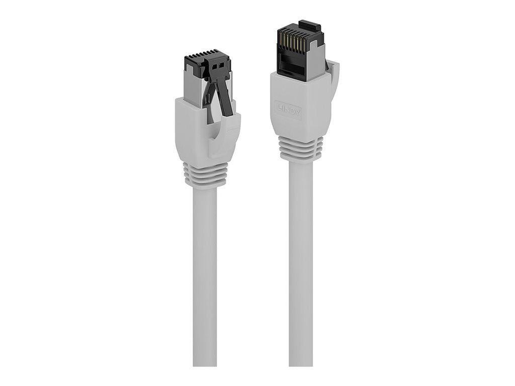 LINDY 0.5m Cat.8.1 S/FTP LSZH Cable Grey