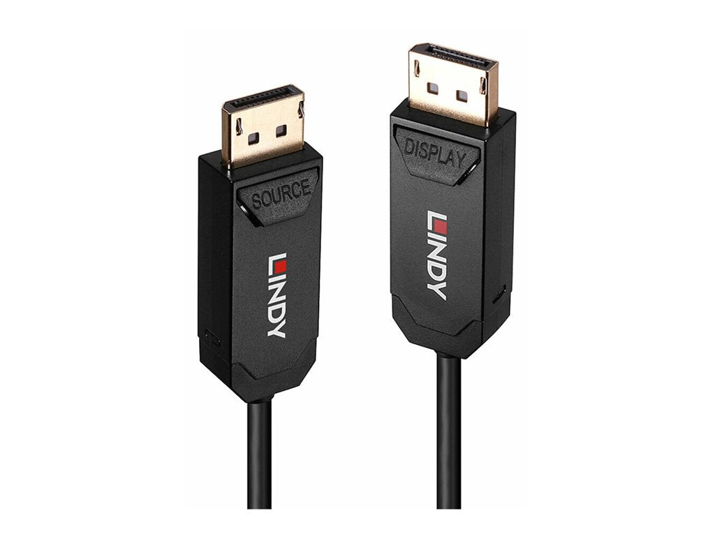 LINDY 15m Fibre Optic Hybrid DP 2.0 UHBR10 Cable