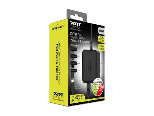 PORT DESIGNS PORT DESIGNS Power Supply GaN 100W - ACER/TOSHIBA - EU
