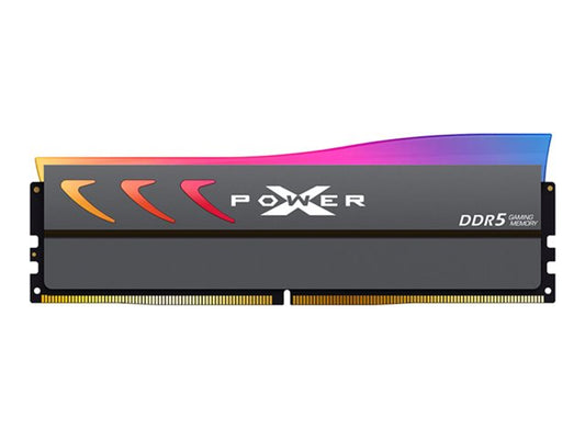 SILICON POWER COMPUTER & COMMUNICAT SILICON POWER DDR5 16Gox1 2Gx8 6000MHz C36 RGB-UDIMM SR w/HS-G