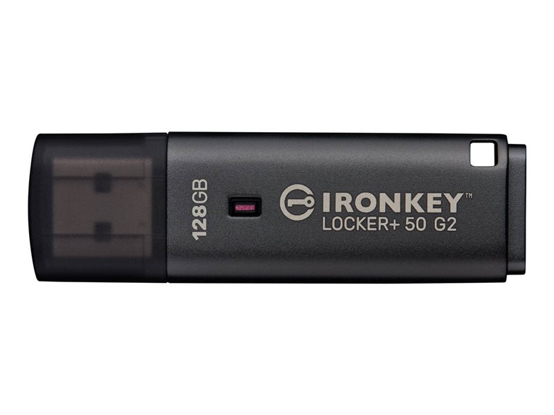 KINGSTON KINGSTON 128Go IronKey Locker Plus 50 G2 FIPS 197 AES-256