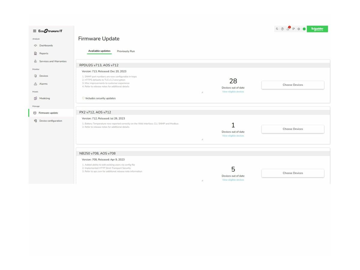 APC EcoStruxure IT Expert 200 nodes 5 years