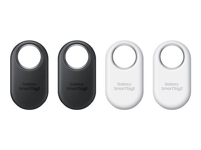 SAMSUNG SAMSUNG Galaxy SmartTag2 - Balise Bluetooth anti-perte - noir, blanc (pack de 4)