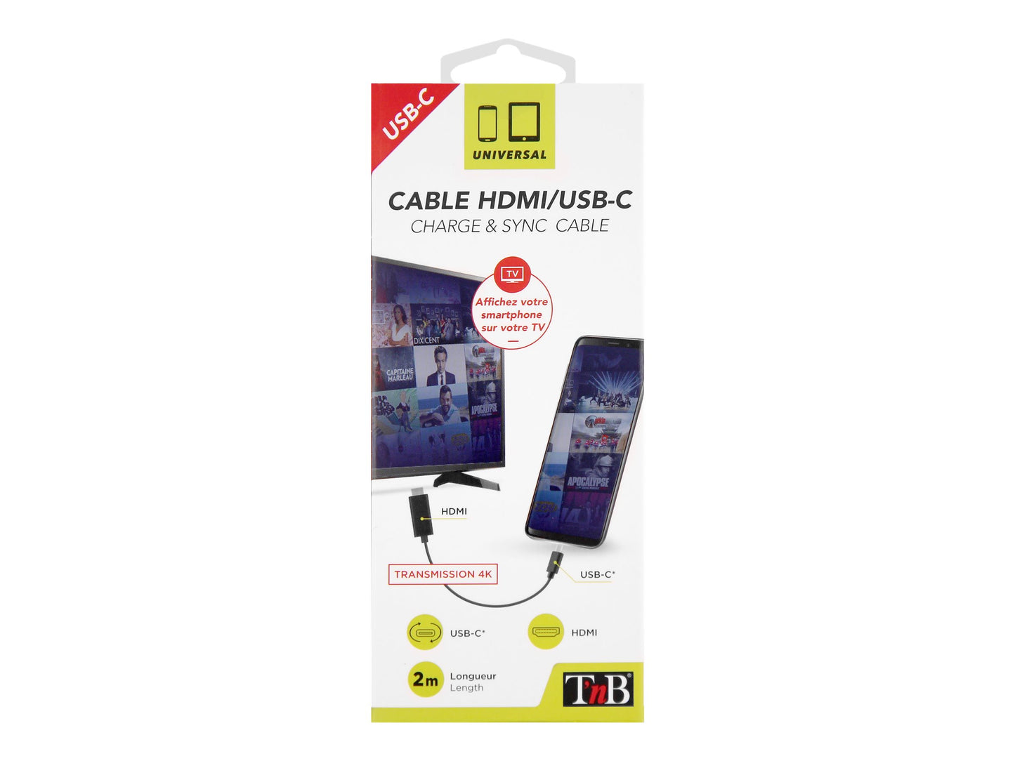 TNB HDMI to USB-C cable
