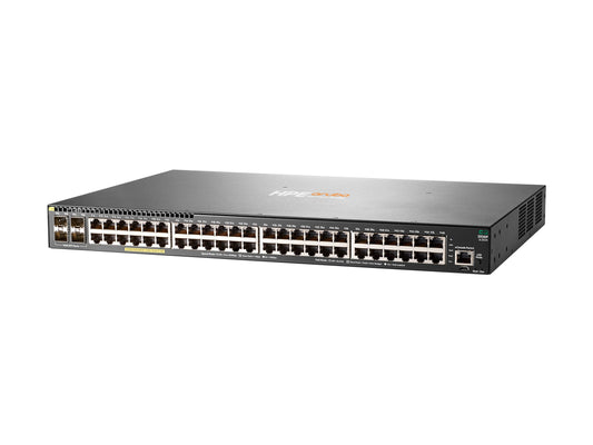 HEWLETT PACKARD ENTERPRISE HPE Aruba 2930F 48G PoE+ 4SFP Switch Europe English