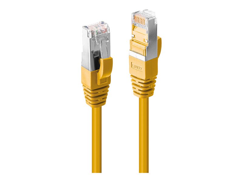 LINDY 10m Cat.6A S/FTP LSZH Cable Yellow