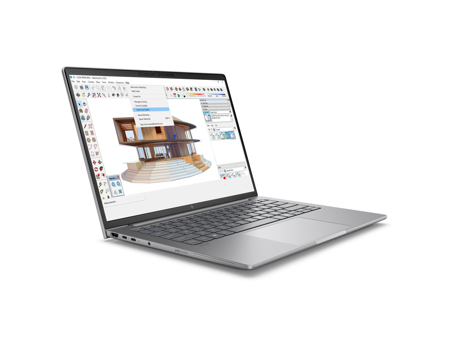 HP ZBook 8 G1i Intel Core Ultra 7 255H 14p WUXGA 16Go 1To Intel Arc 140T W11P 3/3/3