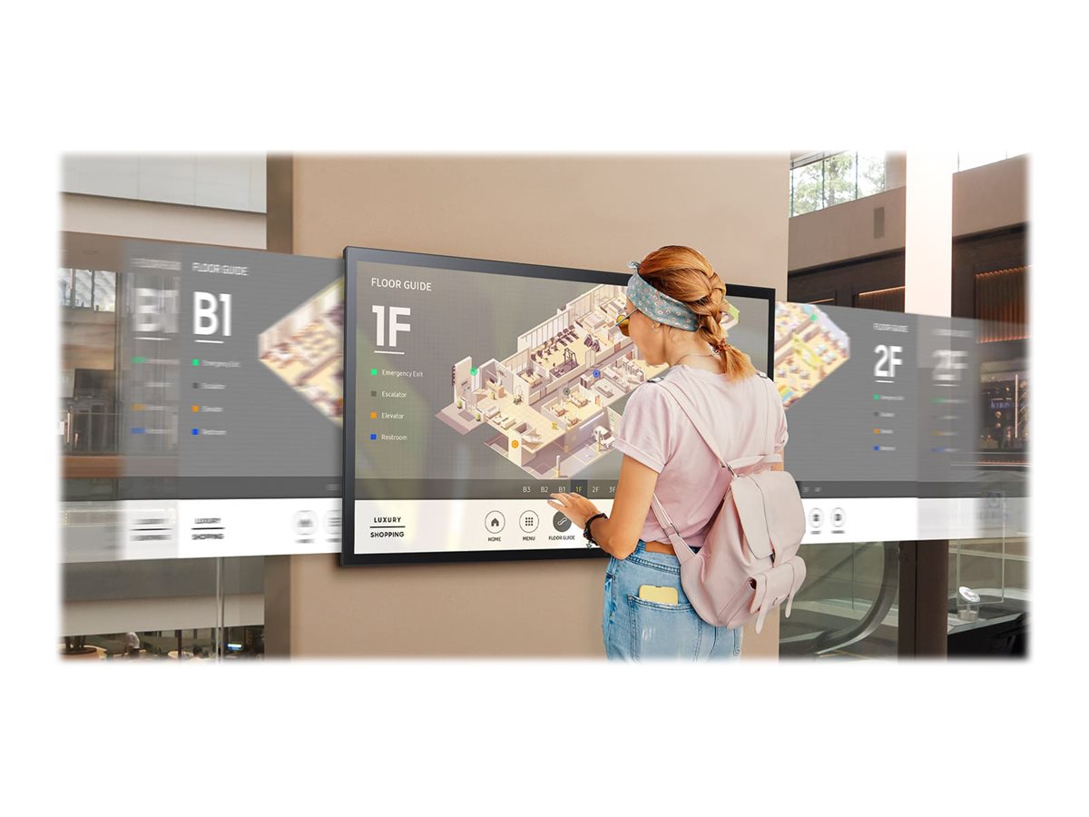 SAMSUNG SAMSUNG QM55B-T 55p Wide 16:9 All-in-one Capacitive Touch 400nits 2x10W speakers HDMI USB WiFi VESA