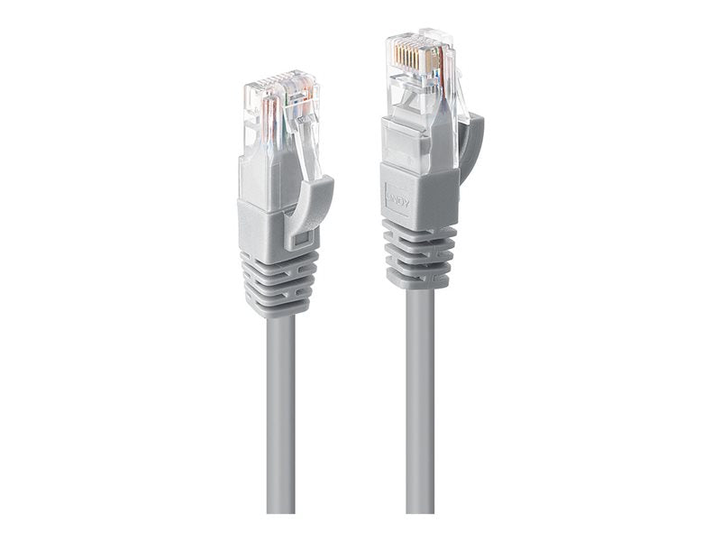 LINDY Cat.6 UTP Cable Grey 1m